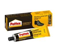 Pattex Mastice Universale, Adesivo a Contatto Universale, Forte Presa Iniziale, Per Incollaggio Di Gomma, Cuoio, Moquettes, Feltro, Sughero Rapido, Non Macchia, 125g