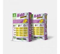 Collante cementizio h40 revolution bianco shock c2fte sacco 25 kg