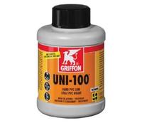 Collante per PVC Griffon UNI-100 con Pennello 250ml Tubi Manicotti e Raccordi