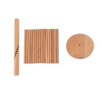 Collapsible Pasta Drying Rack 18, Stand Dryer in Solid Wood, Portatile e Compatto per Essiccare Spaghetti e Tagliatelle - Facile da Pulire, Montaggio Rapido, Perfetto per