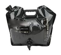 Collapsible Water Container Bag Large Capacity Portable Reusable Folding Water Carrier Emergency Survival 8L (Verde scuro)