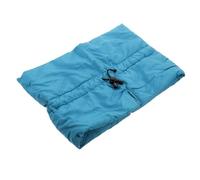 Collar gatto flessibile regolabile con fascia elastica traspirante un cono per la guarigione post -chirurgia e protezione della ferita comoda decorazione del collo per animali domestici lago blu blu