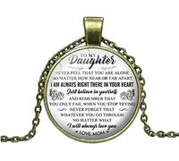 Collar redondo con colgante de patrón de amor de los padres, gargantilla de cadena de suéter simple vintage, collar de verano, joyería, regalo de festival, decoración de banquete de boda, bronceDurabi