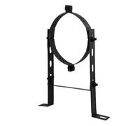 Collare 150mm fascetta murale reggitubo per stufe staffa a parete per canna fumaria collare di fissaggio per tubo regolabile