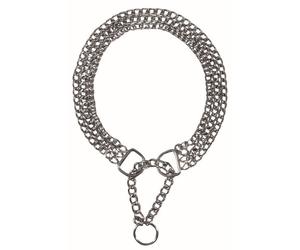 Collare a catena con fermo, 3 file 50 cm/2,5 mm
