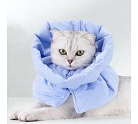 Collare a cono per gatti, copertura per il collo del gattino, regolabile, per