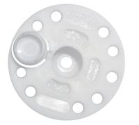 COLLARE A PRESSIONE PER POLISTIROLO E LANA, DIAMETRO 60 MM CON TAPPO - KX TK60W