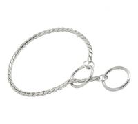 Collare a strozzo (scorrimento) deluxe argento misure 75 cm