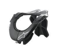 Alpinestars BNS Tech-2, collare per il collo XSM male Nero/Grigio