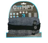 COLLARE ANTIVENTO MULTIFUNZIONALE COMFY 3 PEZZI IN CONFEZIONE COLORE SPINA DI PE