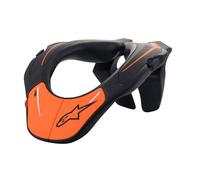 Alpinestars Support Gioventù proteggicollo, nero-arancione per maschi
