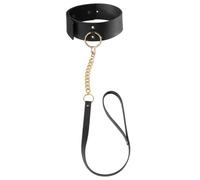 Collare BDSM con Guinzaglio Bijoux Indiscrets Maze - Nero