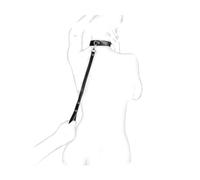 Collare BDSM con Guinzaglio in Pelle - Accessorio Bondage per Uomini e Donne per Giochi Intimi