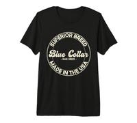 Collare Blu di Razza Superiore Razza Rara American Blue Collar Maglietta Premium