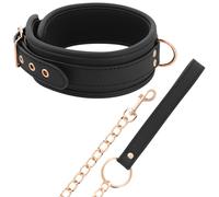 Collare Bondage Coquette Fantasy Vegan Leather Collar