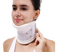 Collare cervicale - Supporto stabilizzatore per la testa per alleviare il dolore al collo rigido, bretelle per la cura delle ossa e supporto per il collo
