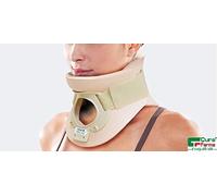 COLLARE CERVICALE TIPO PHILADELPHIA CON FORO TRACHEALE H. 13 CM - UNISEX - ORIGINALE CURA FARMA (L)