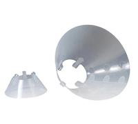 Collare Clic trasparente - 10 cm