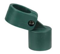 COLLARE CON CAPPUCCIO PER PALI RECINZIONE SAETTE 38 MM VERDE 10 PEZZI