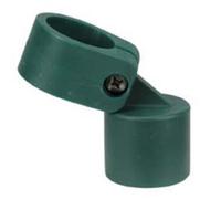 COLLARE CON CAPPUCCIO PER PALI RECINZIONE SAETTE 48 MM VERDE 10 PEZZI