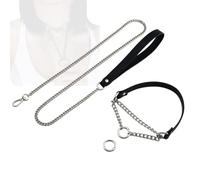 Collare da donna dall'eleganza minimalista, versatile catena nera per clavicola, accessorio moda da indossare tutti i giorni