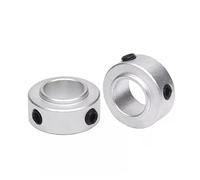 Collare di arresto dell'albero doppio diviso, Collare for albero diviso in lega di alluminio con grano ID 6-40mm SRH6-SRH40(6x15x8x8mm)