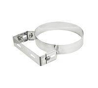 Collare di fissaggio inox regolabile pesante per canna fumaria (160mm)