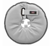 Trixie Collare di protezione per cani in poliestere grigio Taglia L 46-49 cm/24 cm