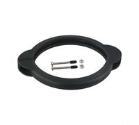 Collare di ricambio per piscina per pompa filtro a sabbia Intex da 30,5 cm e 35,5 cm, con set di viti in materiale ABS, anello nero per una facile installazione