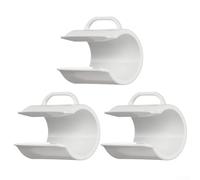 Collare di ricambio per sacchetti per Polaris 180 280 360 380 sistemi di aspirazione per piscine in ABS supporta un funzionamento costante (3 pezzi)