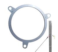 Collare di serraggio: collare di serraggio per | acciaio professionale Šerrage Šerrage | Ø6 cm / Ø7 cm Supporto per condotti fumosi | Fissaggio portatile Ćolliers per, soffitto