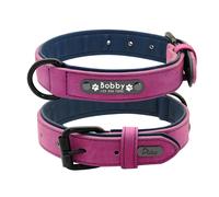 Collare e guinzaglio per Cani Identificativo Personalizzato Nome Colletto S-2XL