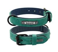 Collare e guinzaglio per Cani Identificativo Personalizzato Nome Colletto S-2XL