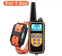 COLLARE ELETTRICO CANI 800M TELECOMANDO LCD IMPERMEABILE SCOSSA ADDESTRAMENTO