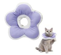 Collare Elisabettiano Gatto per Recupero, Impermeabile Gatti Facile da Pulire Collare Protettivo Collare Anti, Regolabile Cono per Ferite per Gatti e Cane Recupero Dopo Chirurgia 2.5-4 kg