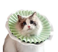 Collare Elisabettiano In Plastica Morbida Per Gatti con Design a doppio strato