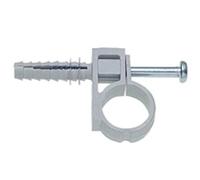 Collare fermatubo in nylon 25mm