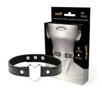 Collare Fetish in Pelle Vegana Coquette Chic Desire - con Cuore