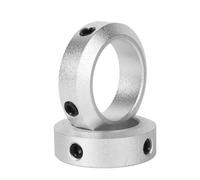 Collare for albero con vite di arresto in lega alluminio | Diametro 6-30 mm for il posizionamento dei macchinari(6-12-6mm)