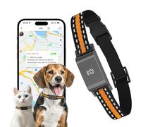 Collare GPS Chat Tracker - Localizzatore GPS Gatto, individua facilmente il tuo gatto o cane con WiFi | senza abbonamento mensile | Compatibile con iOS e Android.Storia ricercabile