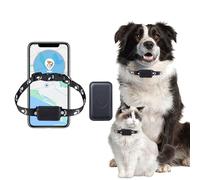 Collare GPS Chat Tracker - Tracker GPS Localizza facilmente il tuo gatto o cane con WiFi | senza abbonamento mensile | Compatibile con iOS e Android. (Nero)