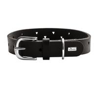 Collare Hunter Aalborg Soul Nero - Pelle Di Manzo Per Cani - Made In Germany
