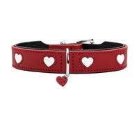 Collare Hunter Love, rosso - Tg. 50: circonferenza 35 - 43 cm