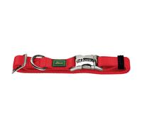 Collare Hunter Vario Basic Alu-Strong Red - Tg. L: circonferenza 40 - 55 cm x H 2 cm