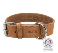 Collare in cuoio rustico Heartbeat 47-55 cm/40 mm marrone