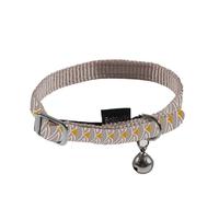 Collare in nylon grigio resistente stampa in stile giapponese modello Geisha per