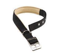 COLLARE IN NYLON MORBIDO E IMBOTTITO PER CANE -MODELLO NYCS630 NERO.