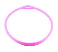 Collare in silicone flessibile per immersioni secondarie per fissare comodamente i regolatori a livello del mento durante le attività acquatiche (rosa)
