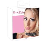 Collare In Strass Larghezza Con Cintura Regolabile Di Bad Kitty