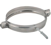 Collare Inox per Tubi con Vite e Tassello Ø 13 cm - Confezione da 2 Riscaldamen